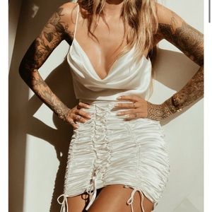 NWT LURELLY X GYPSY ONE TURIN SILK SKIRT